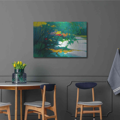 Luxe Metal Art 'Noonday Dreams' by Tadashi Asoma, Metal Wall Art,36x24