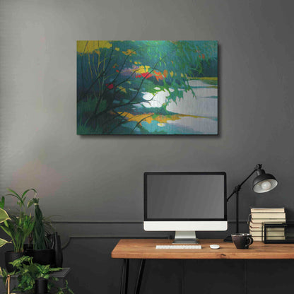 Luxe Metal Art 'Noonday Dreams' by Tadashi Asoma, Metal Wall Art,36x24