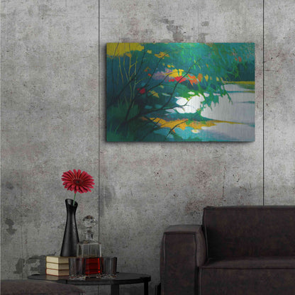Luxe Metal Art 'Noonday Dreams' by Tadashi Asoma, Metal Wall Art,36x24