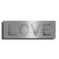 Luxe Metal Art 'Love Chevron' by Cindy Jacobs, Metal Wall Art