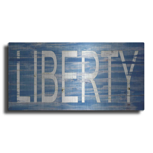 Luxe Metal Art 'Liberty' by Cindy Jacobs, Metal Wall Art