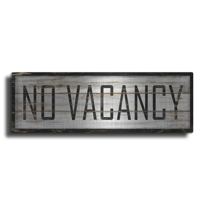 Luxe Metal Art 'No Vacancy' by Cindy Jacobs, Metal Wall Art
