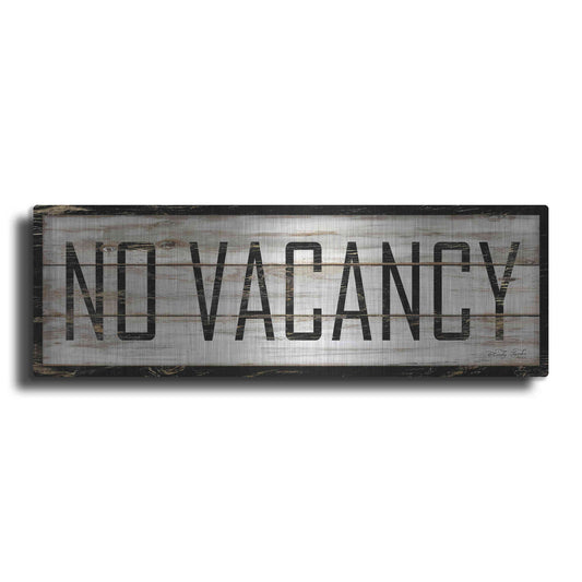 Luxe Metal Art 'No Vacancy' by Cindy Jacobs, Metal Wall Art