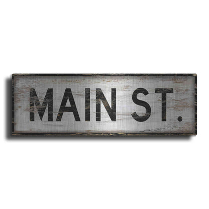Luxe Metal Art 'Main St.' by Cindy Jacobs, Metal Wall Art
