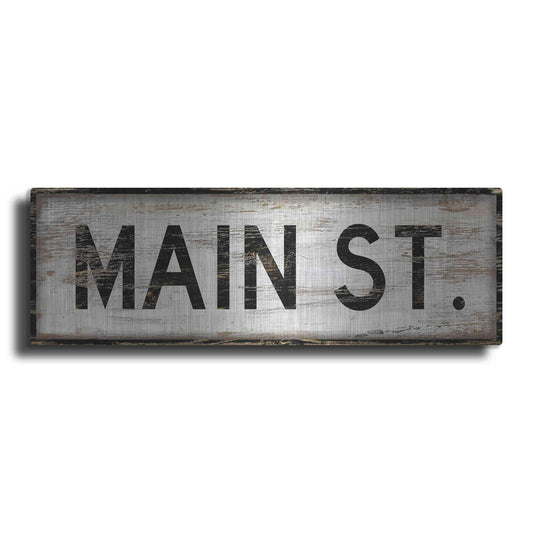 Luxe Metal Art 'Main St.' by Cindy Jacobs, Metal Wall Art