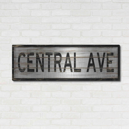Luxe Metal Art 'Central Ave.' by Cindy Jacobs, Metal Wall Art,48x16