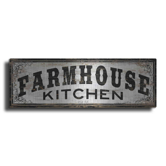 Luxe Metal Art 'Farmhouse Kitchen' by Cindy Jacobs, Metal Wall Art