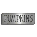 Luxe Metal Art 'Pumpkins' by Cindy Jacobs, Metal Wall Art