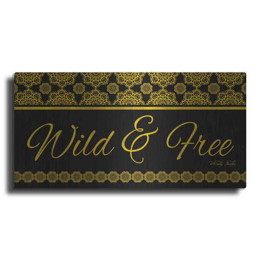 Luxe Metal Art 'Wild and Free Mandals' by Cindy Jacobs, Metal Wall Art