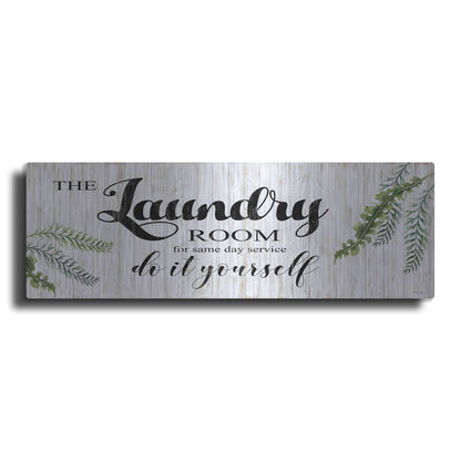 Luxe Metal Art 'The Laundry Room' by Cindy Jacobs, Metal Wall Art