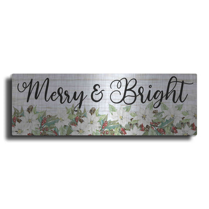 Luxe Metal Art 'Merry & Bright' by Cindy Jacobs, Metal Wall Art