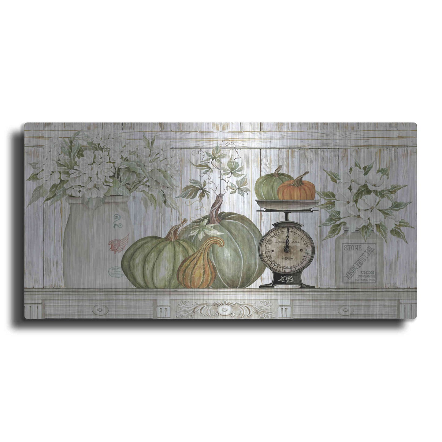 Luxe Metal Art 'Kitchen Harvest' by Cindy Jacobs, Metal Wall Art