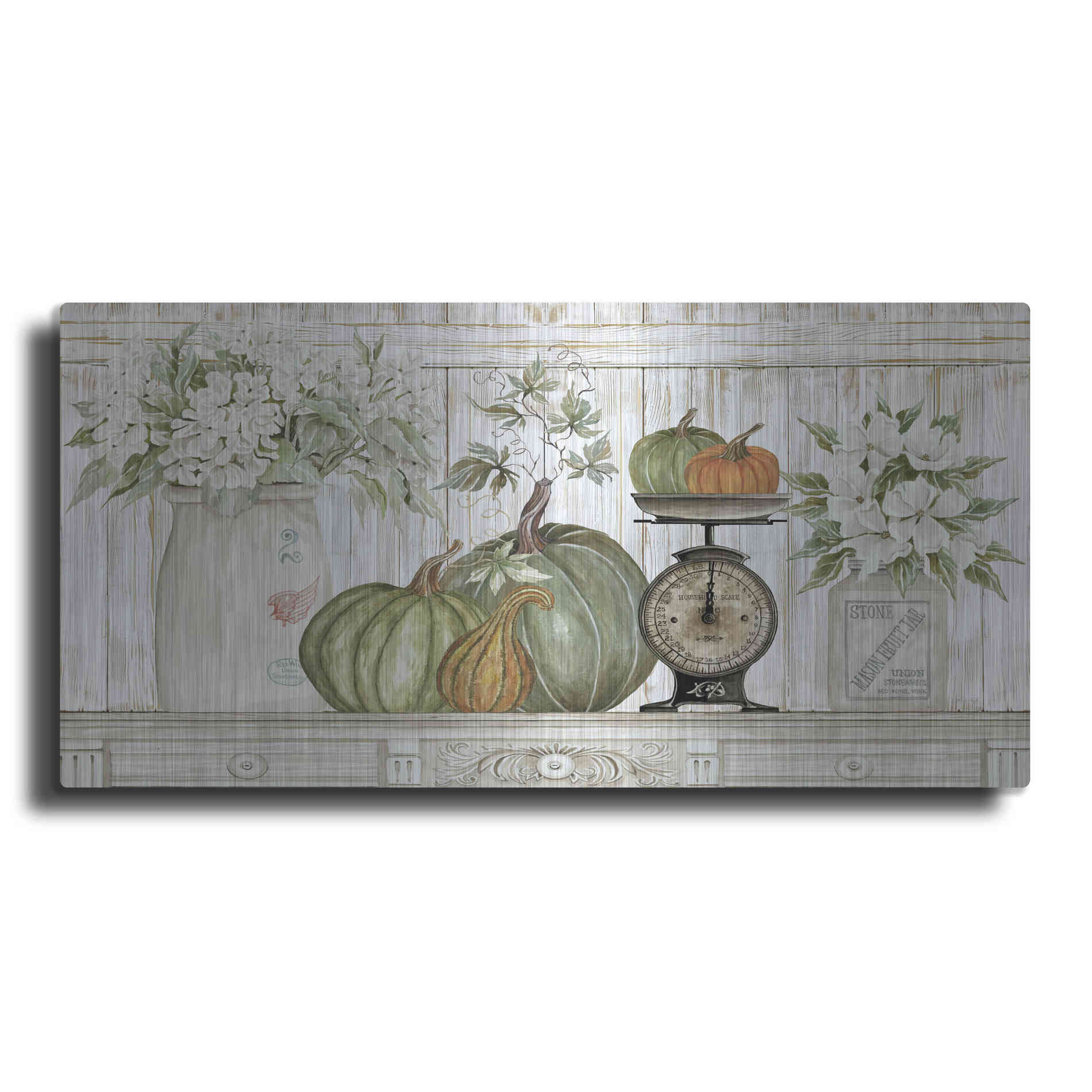 Luxe Metal Art 'Kitchen Harvest' by Cindy Jacobs, Metal Wall Art