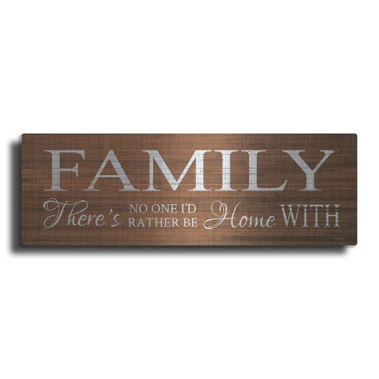 Luxe Metal Art 'Family Sign' by Cindy Jacobs, Metal Wall Art