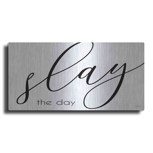 Luxe Metal Art 'Slay the Day' by Cindy Jacobs, Metal Wall Art
