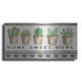Luxe Metal Art 'Native Home Sweet Home' by Cindy Jacobs, Metal Wall Art
