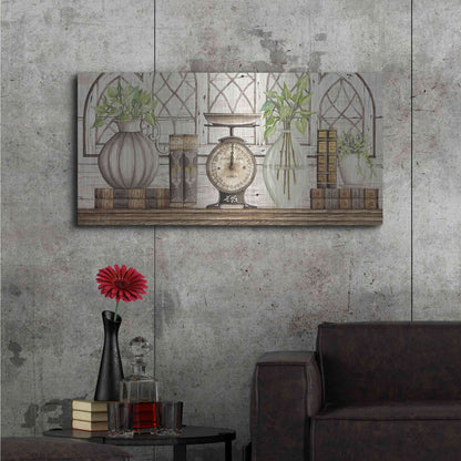 Luxe Metal Art 'All Things Beautiful' by Cindy Jacobs, Metal Wall Art,48x24