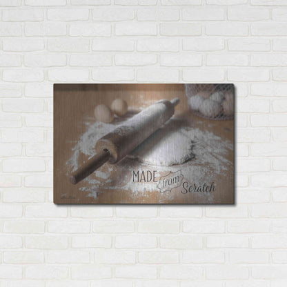 Luxe Metal Art 'Made from Scratch' by Lori Deiter, Metal Wall Art,36x24