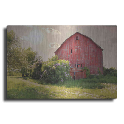 Luxe Metal Art 'Spide Barton Barn' by Lori Deiter, Metal Wall Art