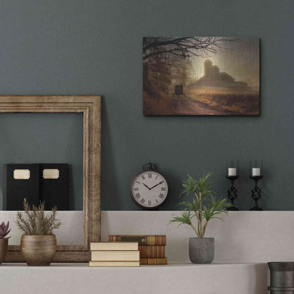 Luxe Metal Art 'Sunday Morning' by Lori Deiter, Metal Wall Art,16x12