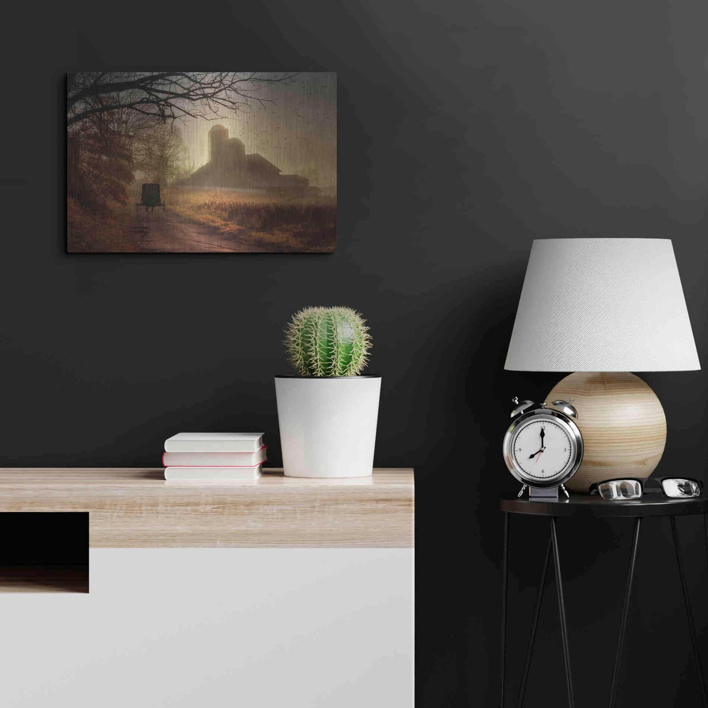Luxe Metal Art 'Sunday Morning' by Lori Deiter, Metal Wall Art,24x16