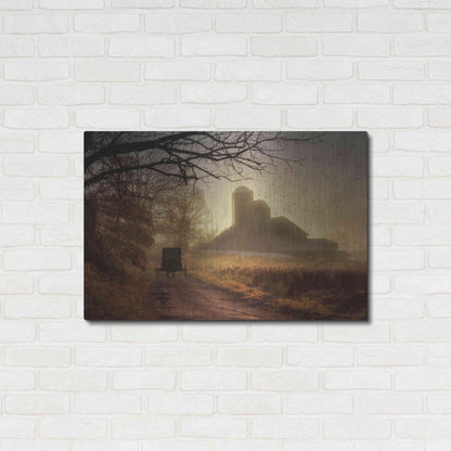 Luxe Metal Art 'Sunday Morning' by Lori Deiter, Metal Wall Art,36x24