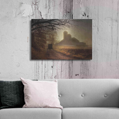 Luxe Metal Art 'Sunday Morning' by Lori Deiter, Metal Wall Art,36x24