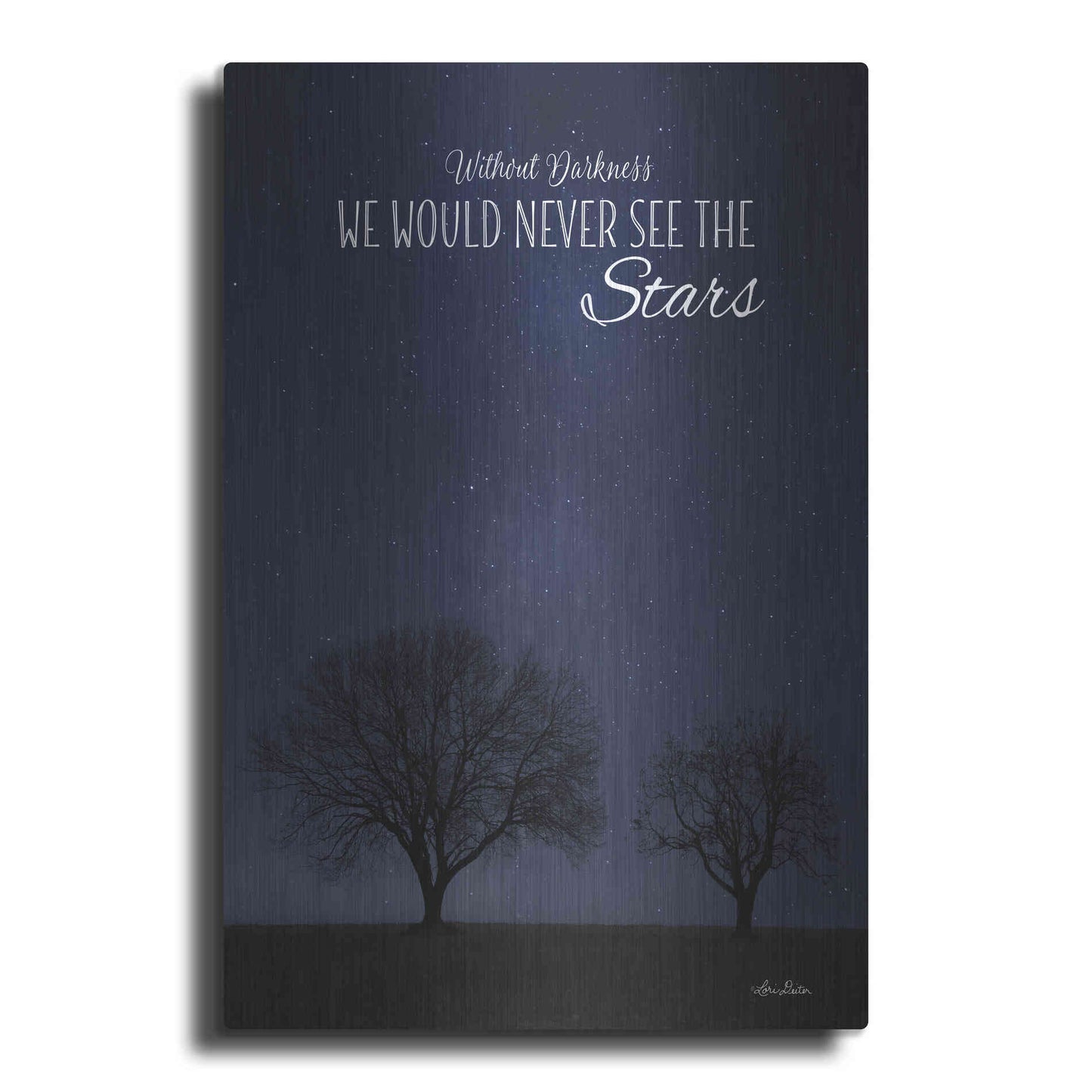 Luxe Metal Art 'See the Stars' by Lori Deiter, Metal Wall Art