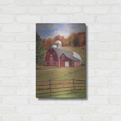 Luxe Metal Art 'One Flag, One Land' by Lori Deiter, Metal Wall Art,16x24