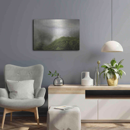 Luxe Metal Art 'New River Gorge Bridge' by Lori Deiter, Metal Wall Art,24x16