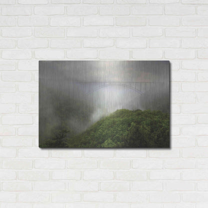 Luxe Metal Art 'New River Gorge Bridge' by Lori Deiter, Metal Wall Art,36x24