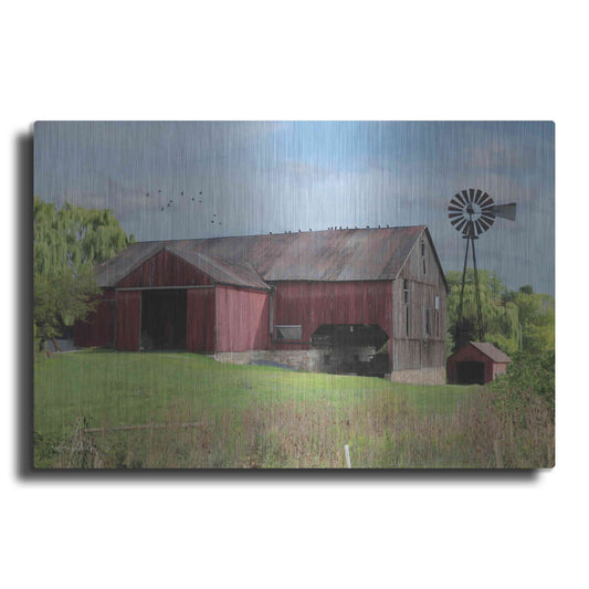 Luxe Metal Art 'Summer in Pennsylvania' by Lori Deiter, Metal Wall Art