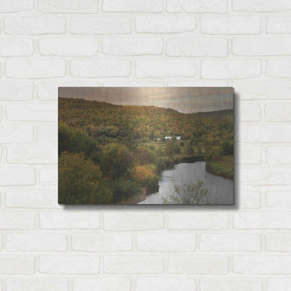 Luxe Metal Art 'A Place of Our Own' by Lori Deiter, Metal Wall Art,24x16