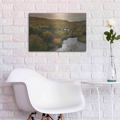 Luxe Metal Art 'A Place of Our Own' by Lori Deiter, Metal Wall Art,24x16