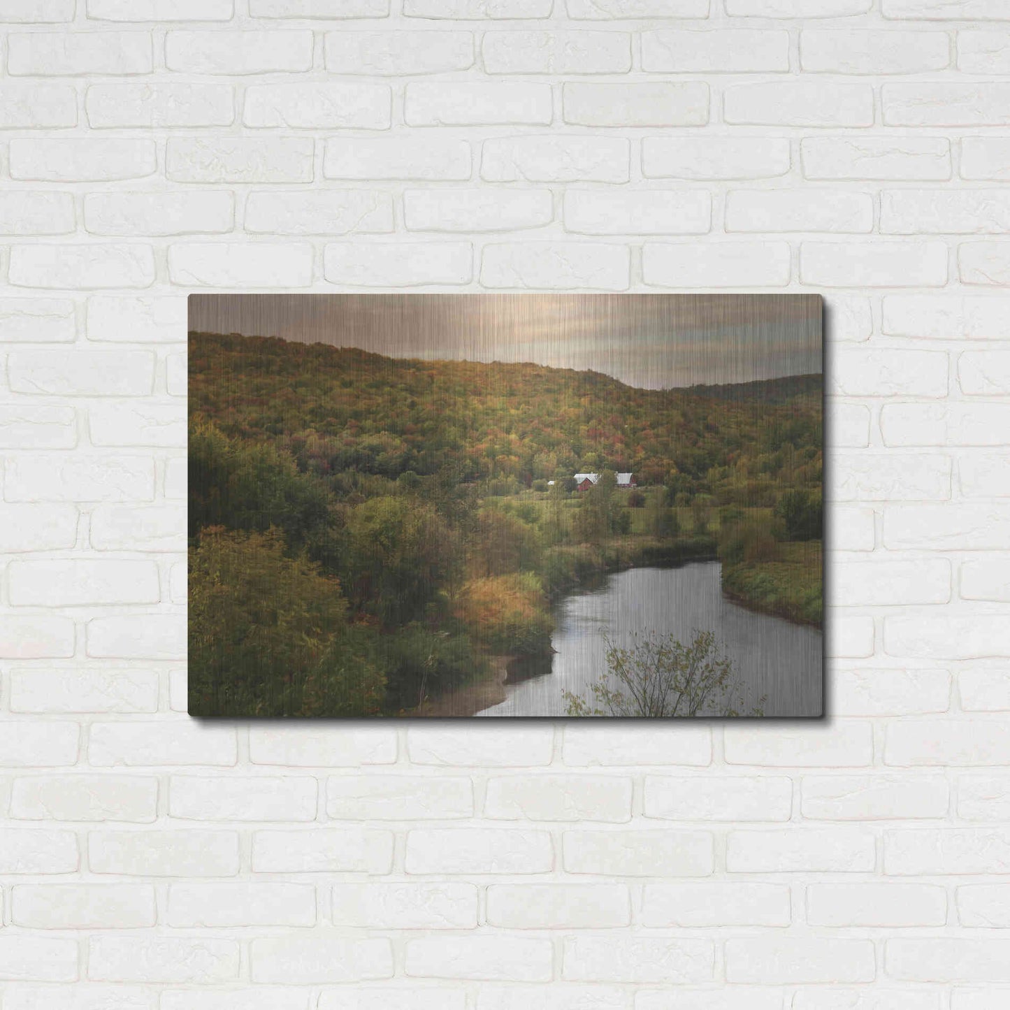 Luxe Metal Art 'A Place of Our Own' by Lori Deiter, Metal Wall Art,36x24