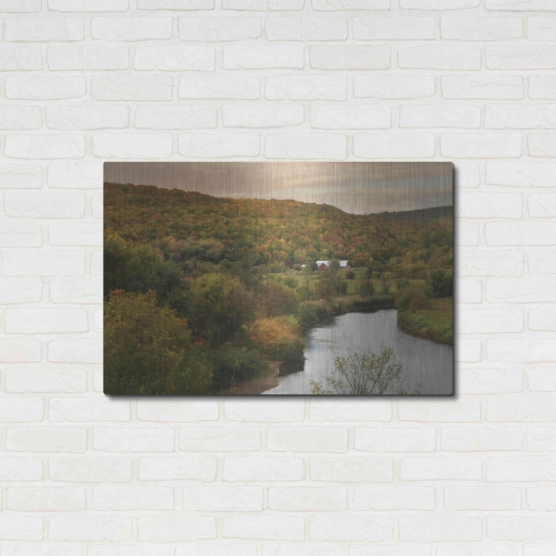 Luxe Metal Art 'A Place of Our Own' by Lori Deiter, Metal Wall Art,36x24