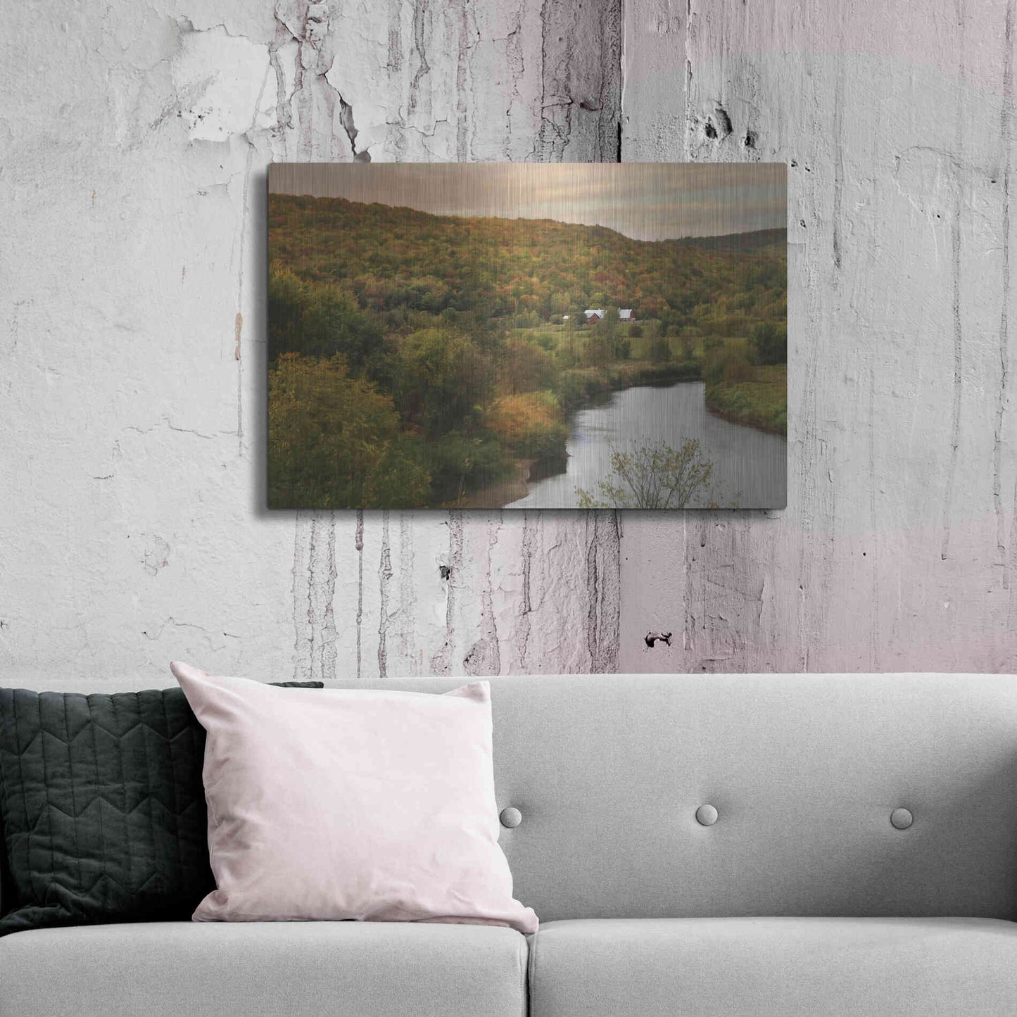 Luxe Metal Art 'A Place of Our Own' by Lori Deiter, Metal Wall Art,36x24