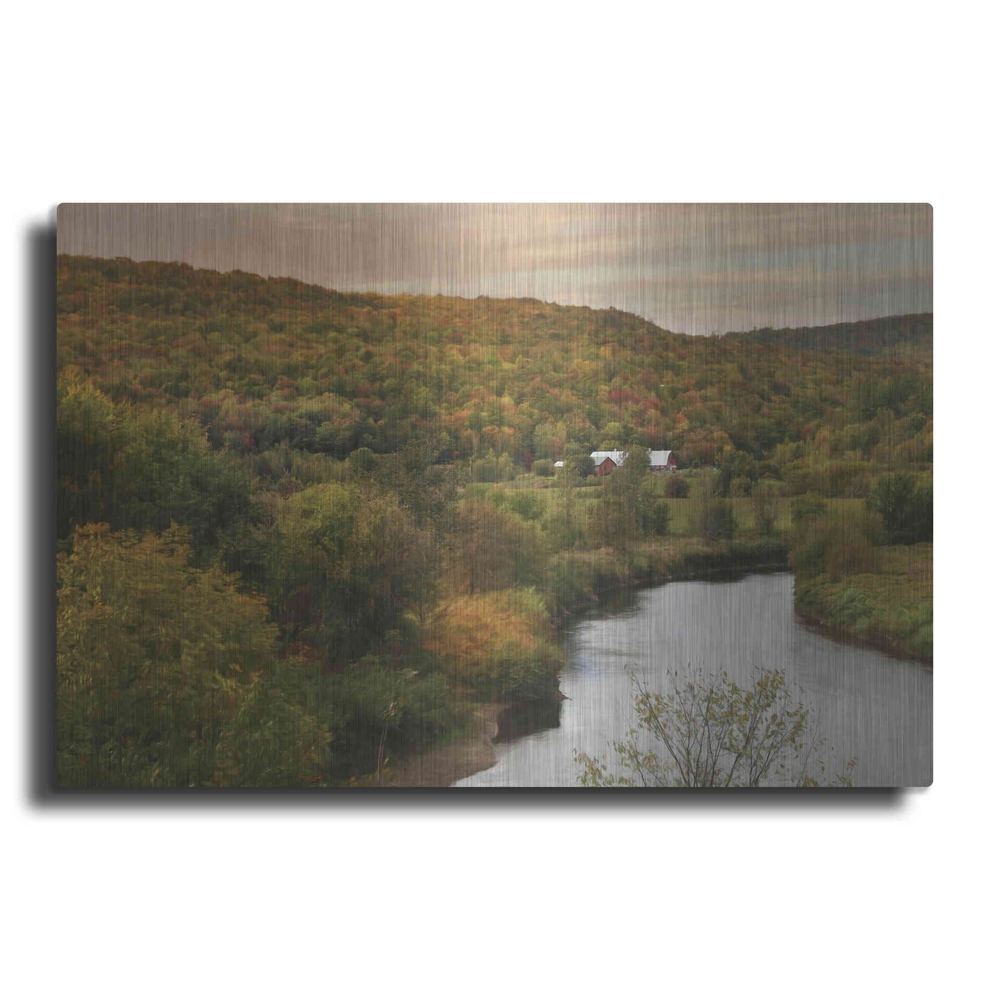 Luxe Metal Art 'A Place of Our Own' by Lori Deiter, Metal Wall Art