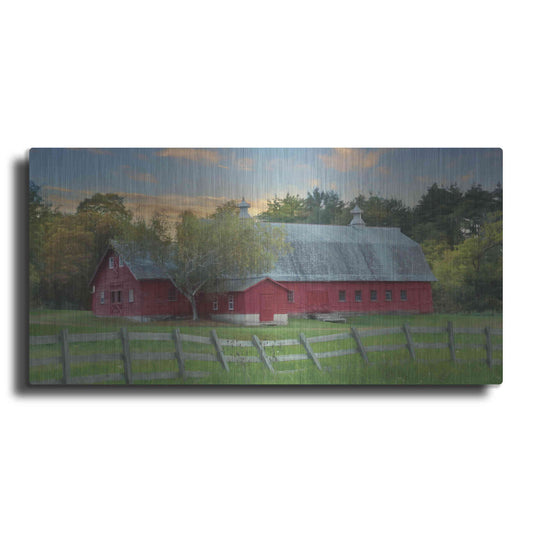 Luxe Metal Art 'Fenced In' by Lori Deiter, Metal Wall Art