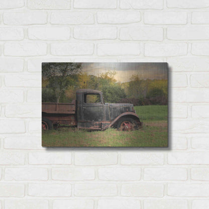 Luxe Metal Art 'Going Nowhere' by Lori Deiter, Metal Wall Art,24x16