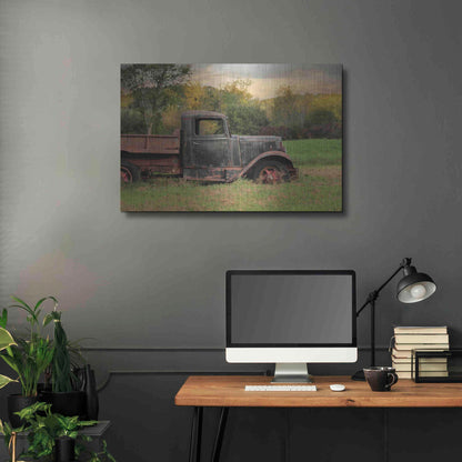 Luxe Metal Art 'Going Nowhere' by Lori Deiter, Metal Wall Art,36x24