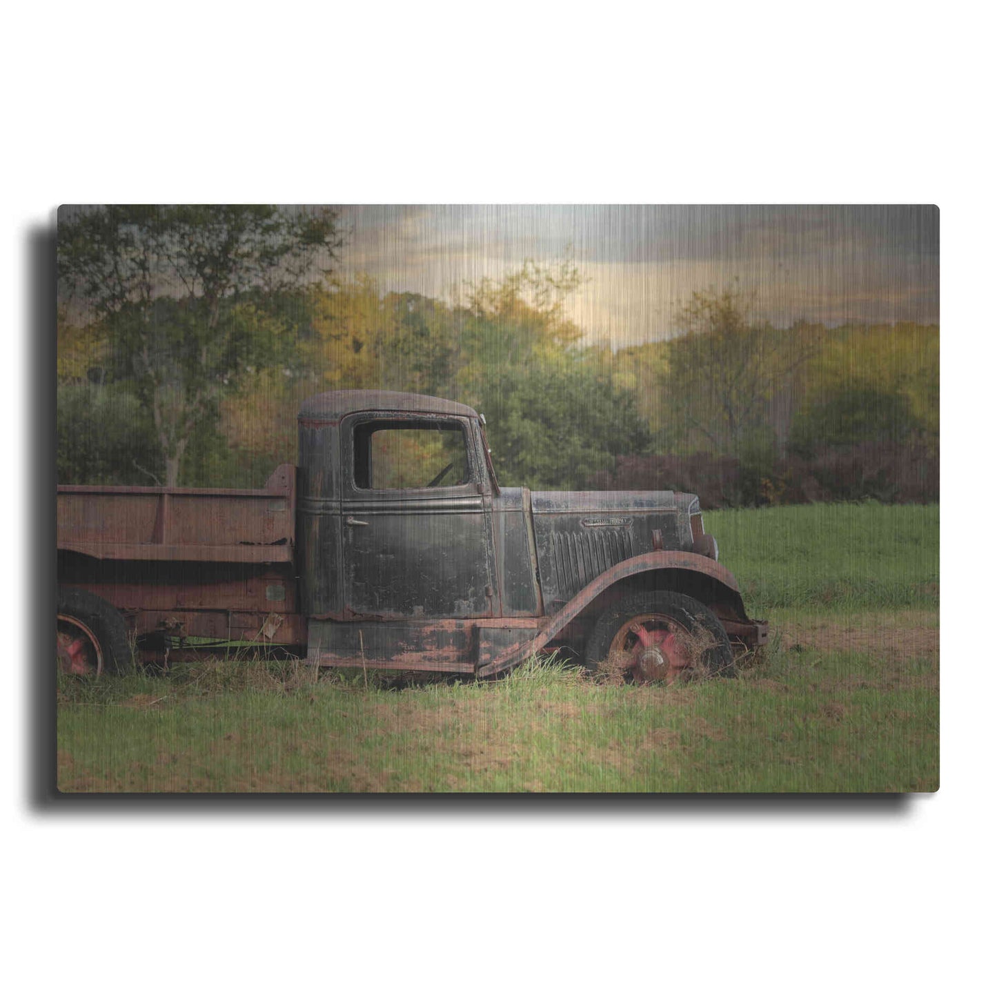 Luxe Metal Art 'Going Nowhere' by Lori Deiter, Metal Wall Art