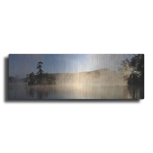Luxe Metal Art 'Lake Luzerne Sunrise' by Lori Deiter, Metal Wall Art