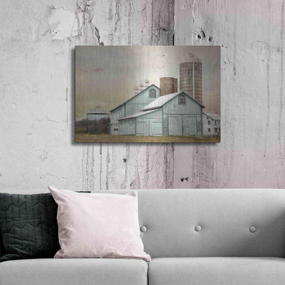 Luxe Metal Art 'Jonestown Sunrise' by Lori Deiter, Metal Wall Art,36x24
