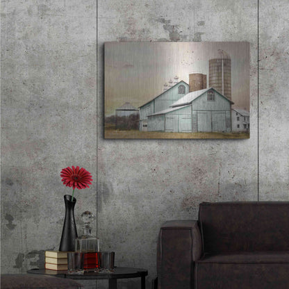 Luxe Metal Art 'Jonestown Sunrise' by Lori Deiter, Metal Wall Art,36x24