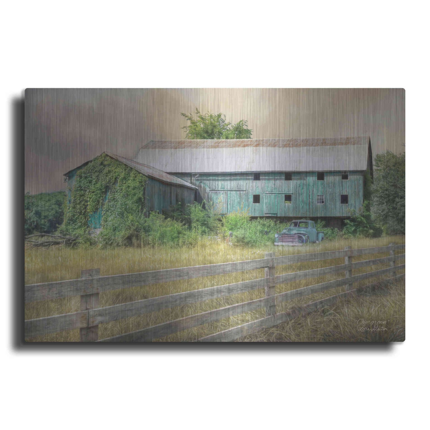 Luxe Metal Art 'Overgrown' by Lori Deiter, Metal Wall Art
