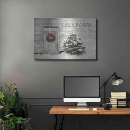 Luxe Metal Art 'Tree Farm' by Lori Deiter, Metal Wall Art,36x24