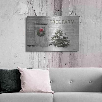 Luxe Metal Art 'Tree Farm' by Lori Deiter, Metal Wall Art,36x24