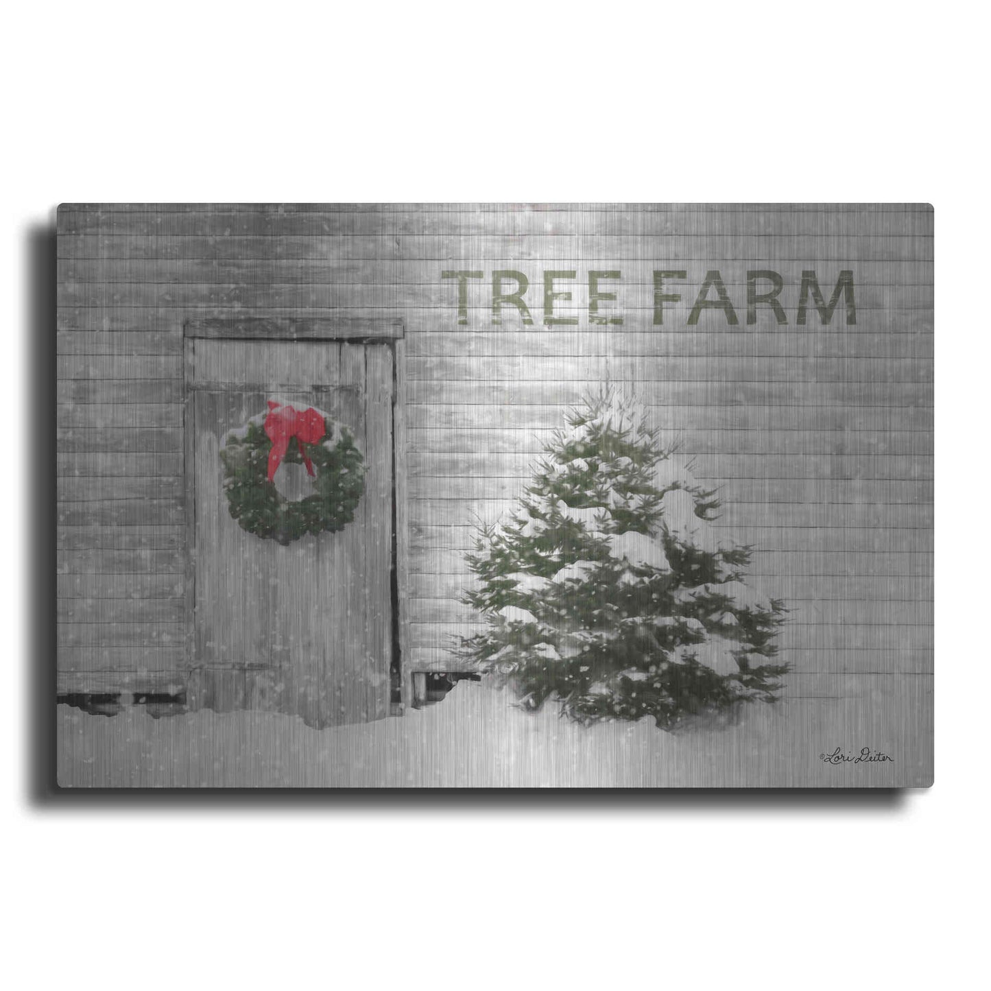 Luxe Metal Art 'Tree Farm' by Lori Deiter, Metal Wall Art