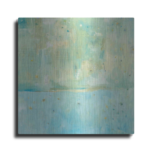 Luxe Metal Art 'Dreaming of the Shore' by Melissa Averinos, Metal Wall Art